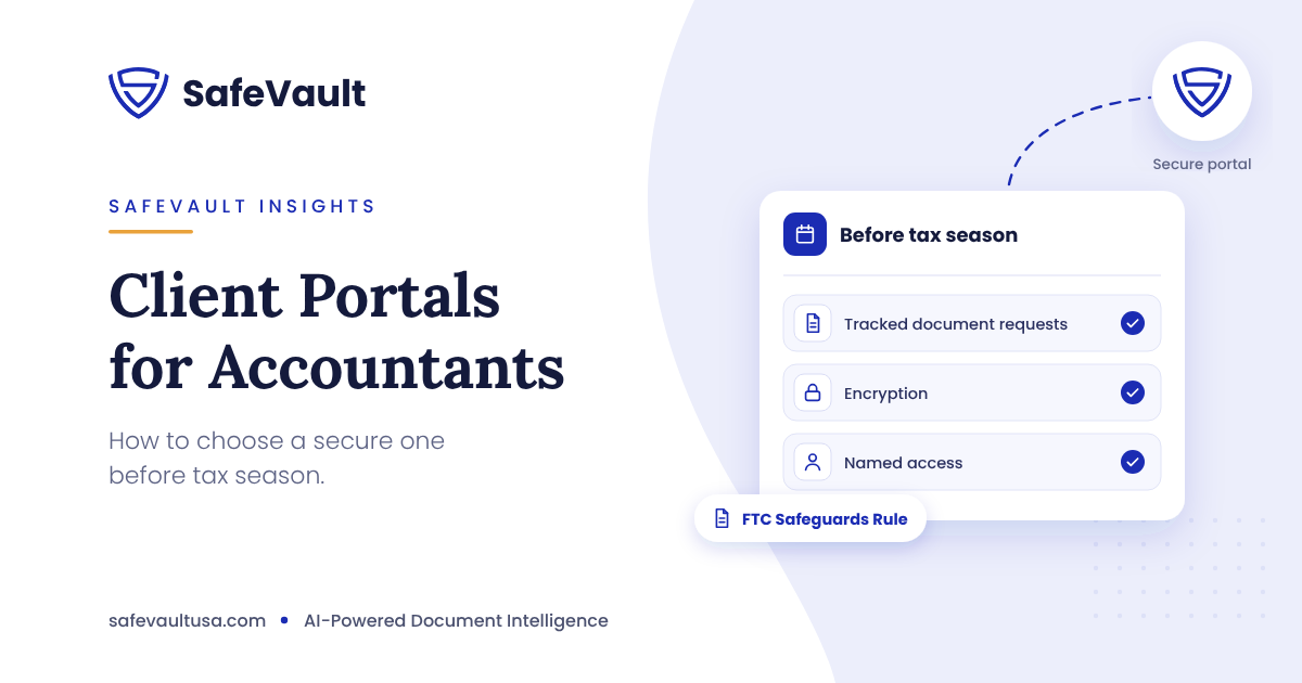 Client Portals for Accountants: How to Choose a Secure One Before Tax Season
