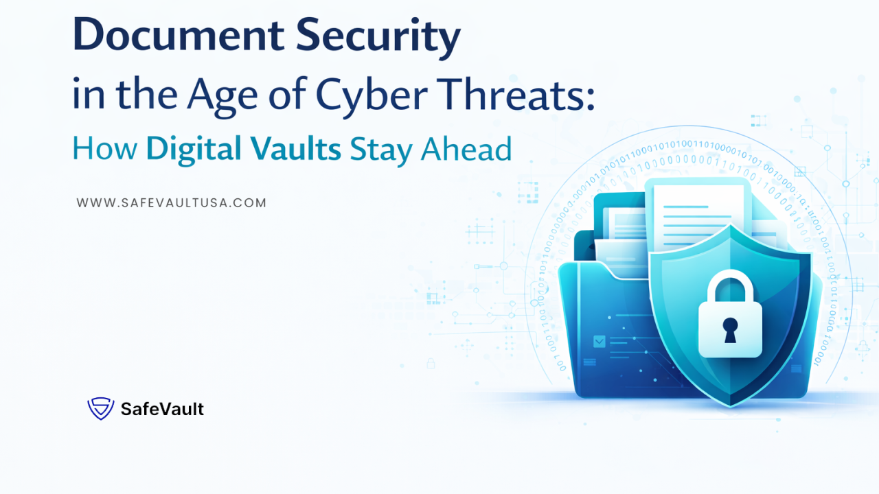 Illustration for Document Security in the Age of Cyber Threats: How Digital Vaults Stay Ahead