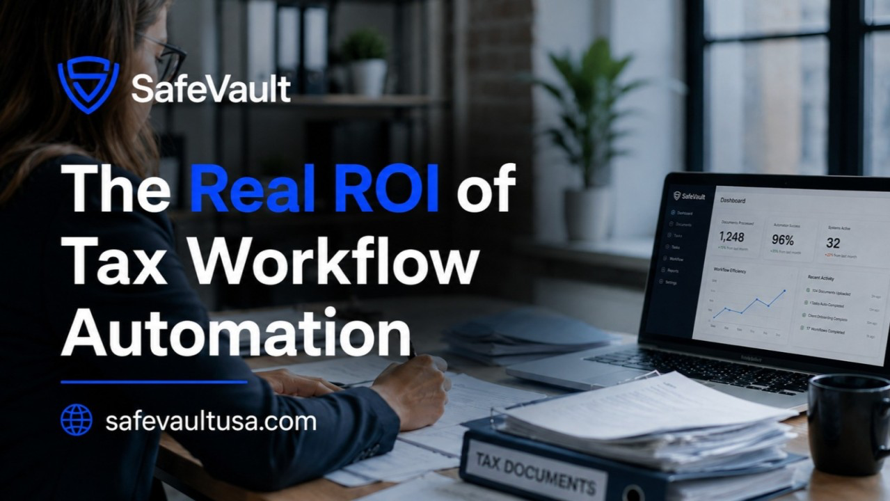 Illustration for The Real ROI of Tax Workflow Automation