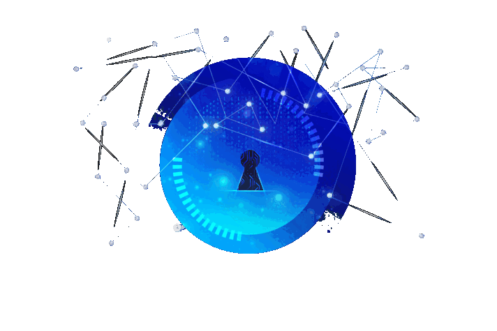 Digital document network illustration
